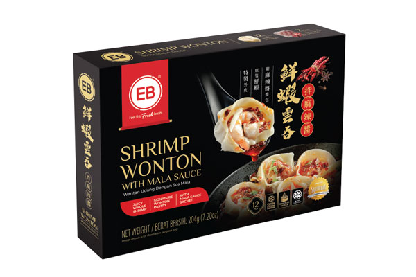 Shrimp Wonton (Mala Sauce) 204gm