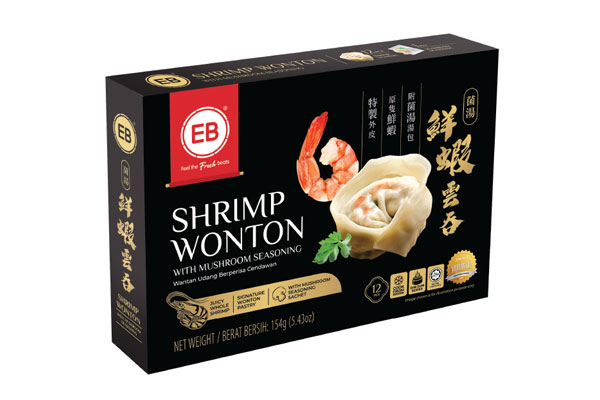 Shrimp Wonton with Mushroom Seasoning 154gm